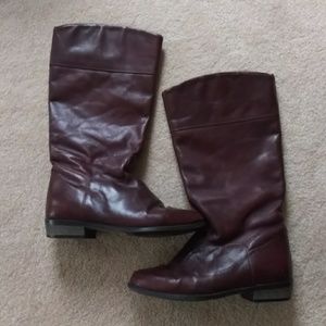 Ll Bean Red leather boots